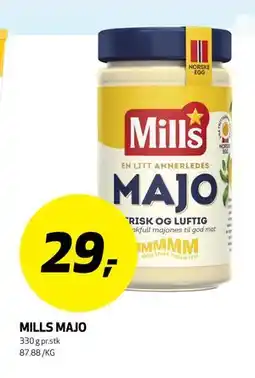 Bunnpris MILLS MAJO tilbud