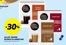 Bunnpris AU LAIT, GRANDE INTENSO OG AMERICANO tilbud