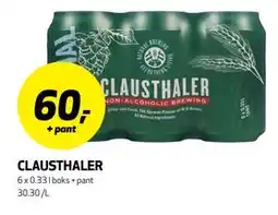 Bunnpris CLAUSTHALER tilbud