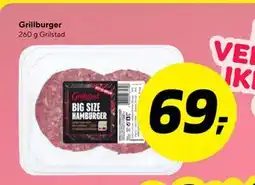Bunnpris Grillburger tilbud