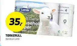 Bunnpris TØRKERULL tilbud