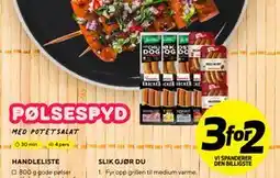 Bunnpris PØLSESPYD tilbud