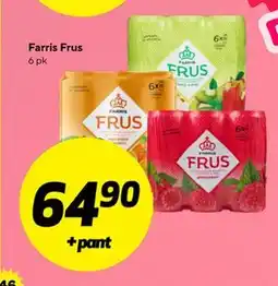 Bunnpris Farris Frus tilbud