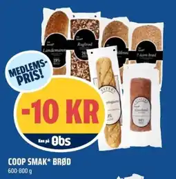 Coop Obs Coop smak* brød tilbud