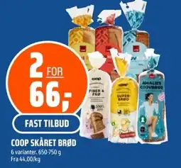 Coop Obs Coop skåret brød tilbud