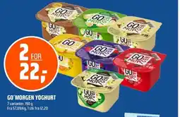 Coop Obs Go'Morgen yoghurt tilbud