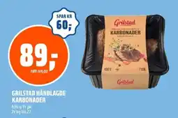 Coop Obs Grilstad Håndlagde karbonader tilbud