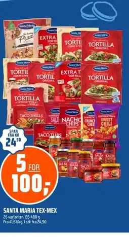 Coop Obs Santa Maria Tex mex tilbud