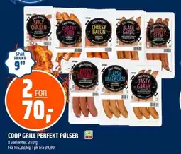 Coop Obs Coop grill perfekt pølser tilbud