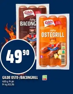 Coop Obs Gilde oste-/bacongrill tilbud