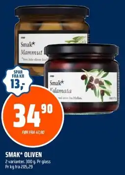 Coop Obs Smak oliven tilbud