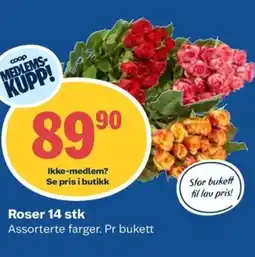 Coop Obs Roser 14 stk tilbud