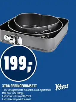 Coop Obs Xtra Springformsett tilbud