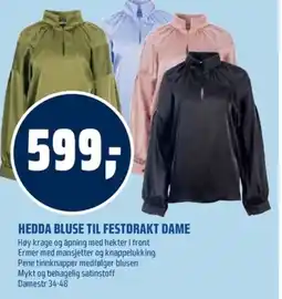 Coop Obs Hedda bluse til festdrakt dame tilbud