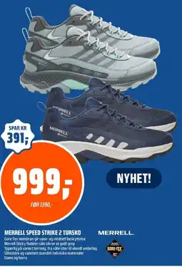Coop Obs Merrell Speed strike 2 tursko tilbud