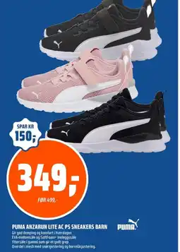 Coop Obs Puma Anzarun lite AC PS sneakers barn tilbud