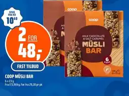 Coop Obs Coop müsli bar tilbud