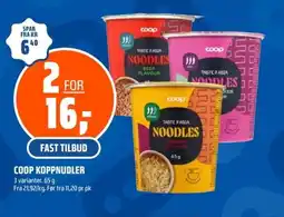 Coop Obs Coop koppnudler tilbud