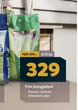 Megaflis Trim plengjødsel tilbud