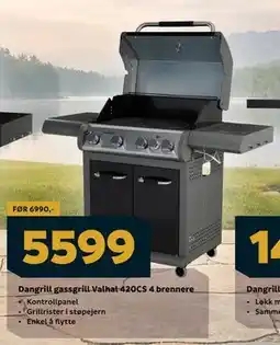 Megaflis Dangrill gassgrill Valhal 420CS 4 brennere tilbud