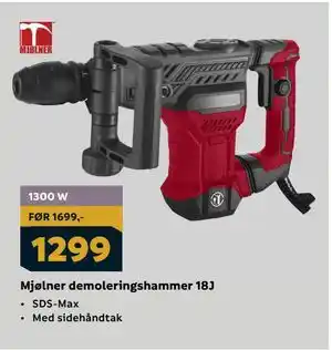Megaflis Mjølner demoleringshammer 18J tilbud