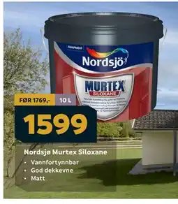 Megaflis Nordsjø Murtex Siloxane tilbud