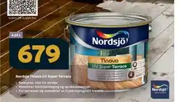 Megaflis Nordsjø Tinova UV Super Terrace tilbud