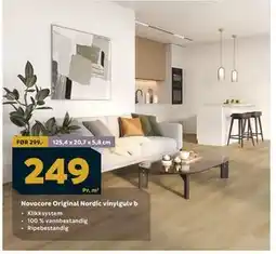 Megaflis Novocore Original Nordic vinylgulv b tilbud