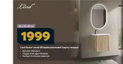 Megaflis Lind Factor small 50 baderomsmøbel høyre/venstre tilbud