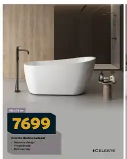 Megaflis Celeste Modica badekar tilbud