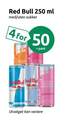 Joker Red Bull 250 ml tilbud