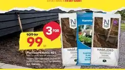 Byggmax Plantejord Basic 40 L tilbud