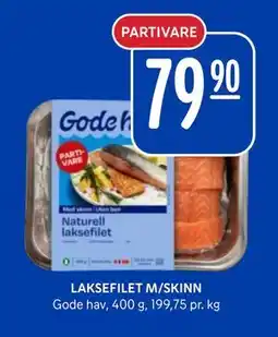 Rema 1000 LAKSEFILET M/SKINN tilbud