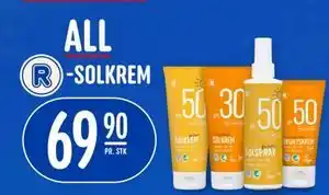 ALL-SOLKREM, App-pris
