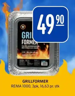 Rema 1000 GRILLFORMER tilbud