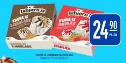Rema 1000 KRONE-IS JORDBÆR/SJOKOLADE tilbud