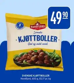 Rema 1000 SVENSKE KJØTTBOLLER tilbud