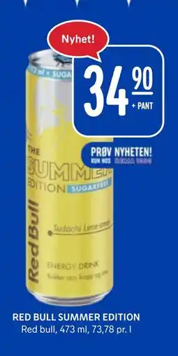 Rema 1000 RED BULL SUMMER EDITION tilbud