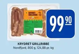 Rema 1000 KRYDRET GRILLRIBBE tilbud