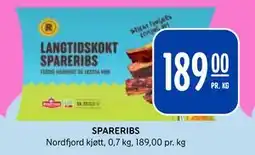 Rema 1000 SPARERIBS tilbud