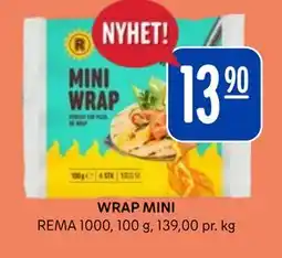 Rema 1000 WRAP MINI tilbud