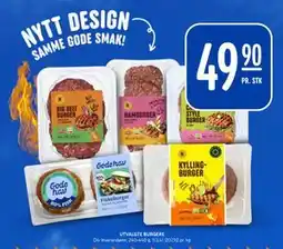 Rema 1000 UTVALGTE BURGERE tilbud