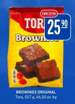 Rema 1000 BROWNIES ORIGINAL tilbud