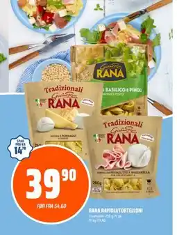 Coop Obs RANA RAVIOLI/TORTELLONI tilbud