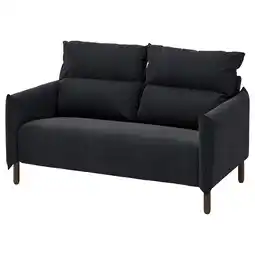 IKEA Mannarp 2-seters sofa, Saxemara blåsvart tilbud