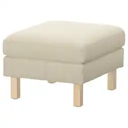 IKEA SaltsjÖbaden Fotskammel, Fridtuna lys beige tilbud