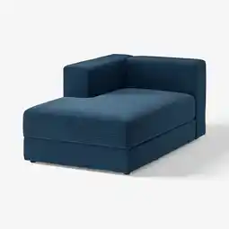 IKEA JÄttebo Sjeselongmodul, venstre, med armlene/samsala mørk blå tilbud
