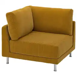 IKEA UppÅkra Trekk til hjørnemodul, Samsala gul/brun tilbud