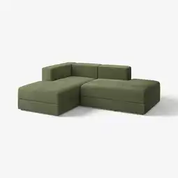 IKEA JÄttebo Sjeselongmoduler, Samsala mørk gulgrønn tilbud