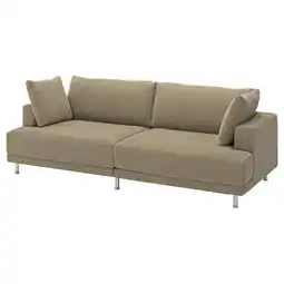 IKEA UppÅkra 3-seters modulsofa, Johanneshov brunbeige tilbud